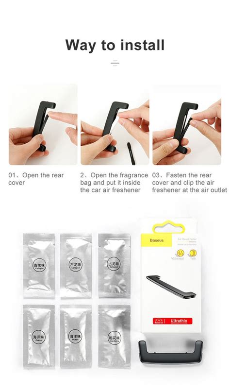 Baseus Paddle car air freshener Car Air Freshener Baseus