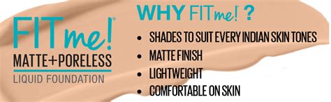 Buy Maybelline New York Fit Me Matte+Poreless Liquid Foundation Tube ...