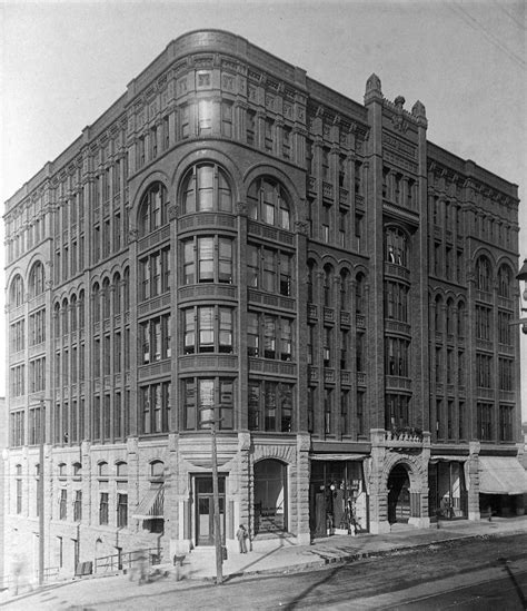 Burke Building, Seattle, WA 1891-1971. Demolished and replaced by the ...
