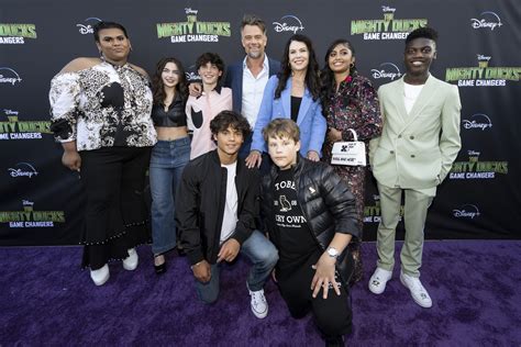 The Cast of The Mighty Ducks: Game Changers Celebrate Season 2 With LA ...
