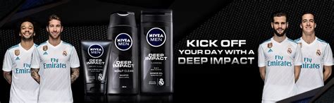 Buy NIVEA Men Deep Impact Shower Gel, 250ml With Free Loofah Online at ...