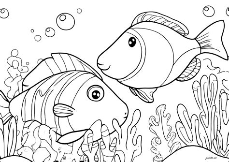 Beautiful Fish Coloring Pages