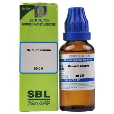 Buy SBL Ocimum Canum 30 CH Dilution, 30 ml | 19 Minutes Delivery ...