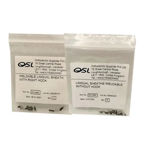 Buy OSL Weldable Lingual Sheaths – Oralkart