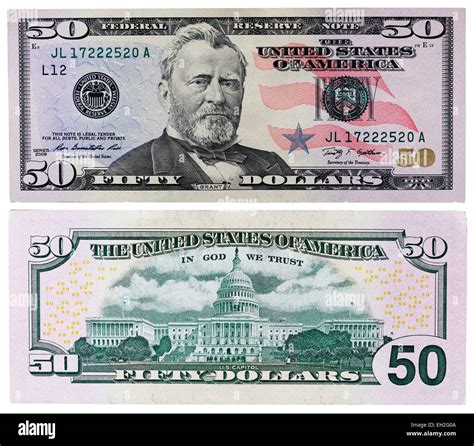Who Is On The 50 Dollar Bill President