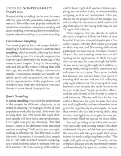 Image result for Convenience Sampling Video