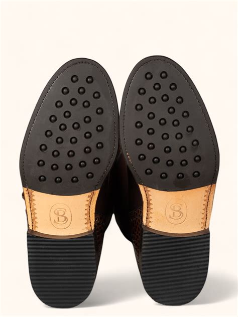 Tall Mock Croc Spanish Boots in Brown Leather – The Spanish Boot Company