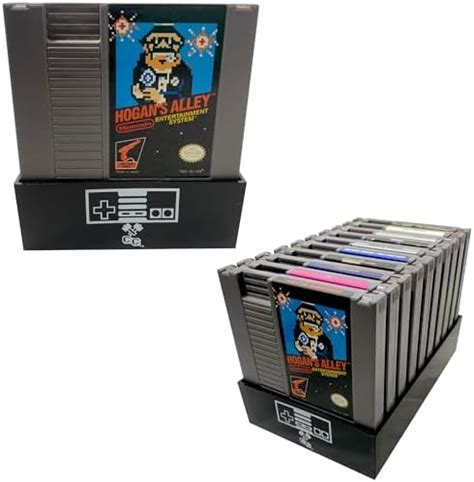 Collector Craft, Black, NES Compatible Cartridge Holder, NES Game Tray ...