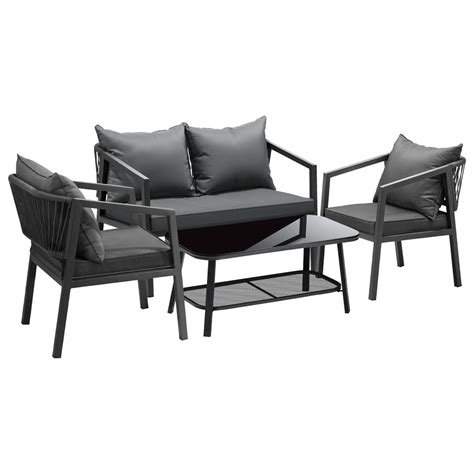 Virasat Outdoor Sofa Set 2 Seater, 2 Single Seater and 1 Center Table ...