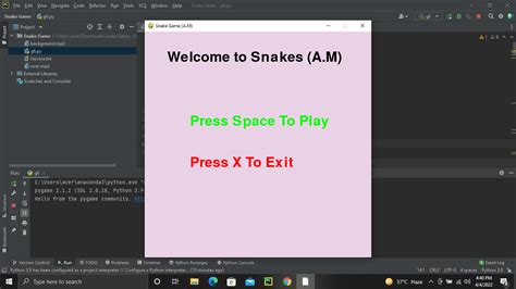 Image result for Snake Game in Python Project Aim