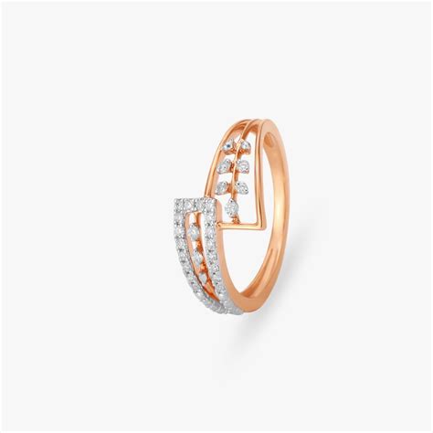 Radiant Lattice Diamond Finger Ring