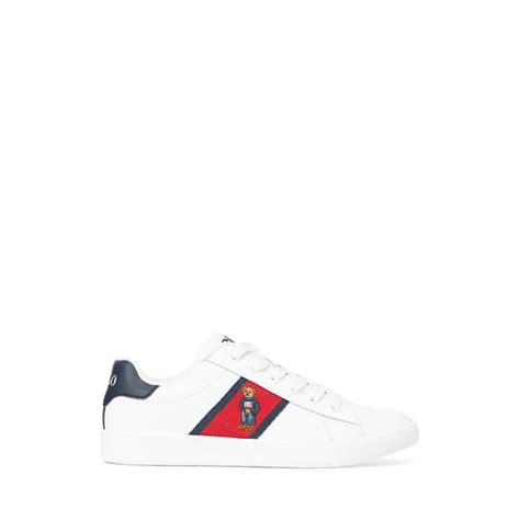 Quilton Polo Bear Sneaker for Children | Ralph Lauren® IN