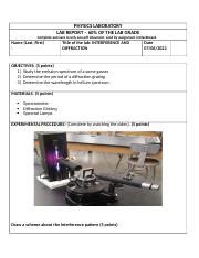 Image result for Interference of Light Lab Report