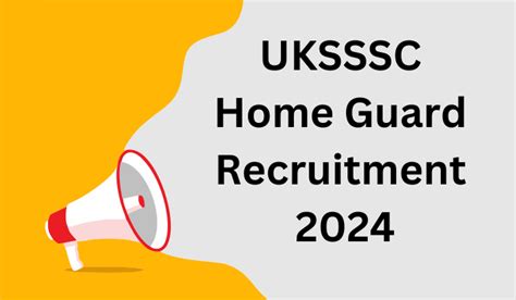 UKSSSC Home Guard Recruitment 2024, Exam Date Out Soon