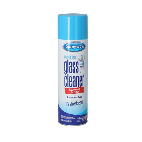 Sprayway Glass Cleaner Foaming Action Sds at Fernande Frank blog