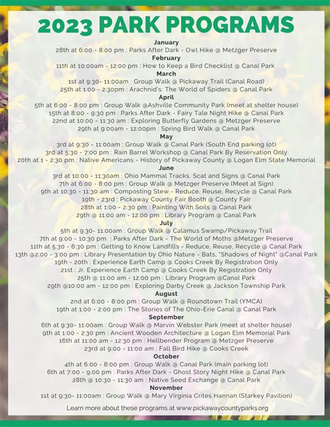 2023 Park Program Schedule (1)