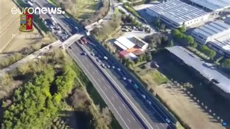 Bridge Caves In Over A14 Highway In Italy, Infrastructure Ministry ...
