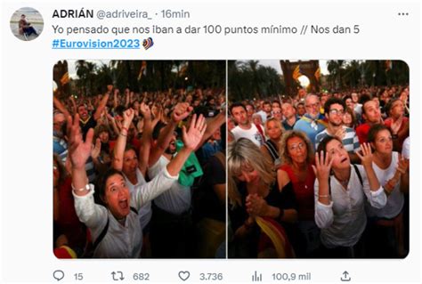 Los mejores memes y reacciones de la final de Eurovisión 2023
