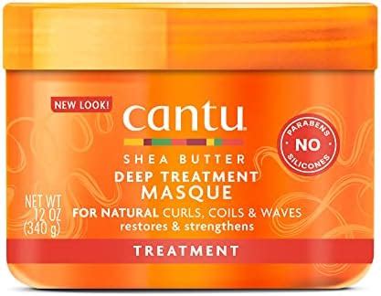 Cantu Shea Butter for Natural Hair Deep Treatment Masque, 12 Ounce ...
