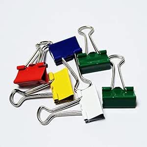 AN Sunshine Multicolor Medium Paper Clips for Notes Letters Files ...