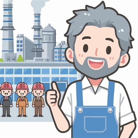 Factory Worker Cartoon 的图像结果