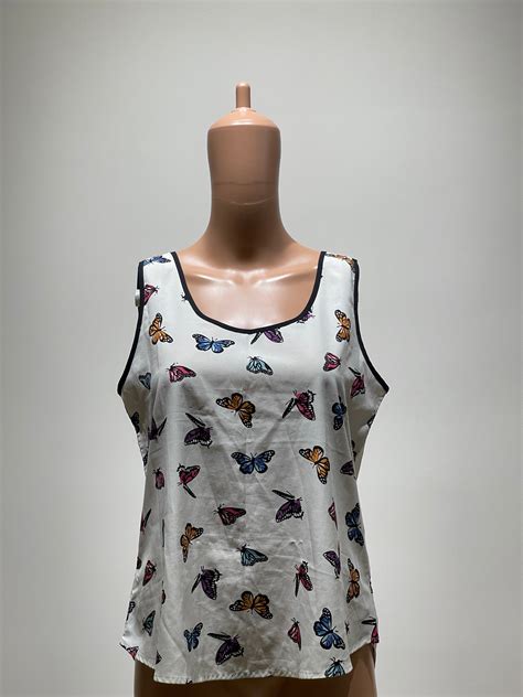 ONLY Womens Butterfly Print Relaxed Fit Top - M Size – Rewago India ...