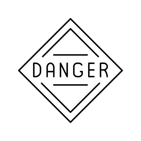 Danger Sign Vector 的图像结果