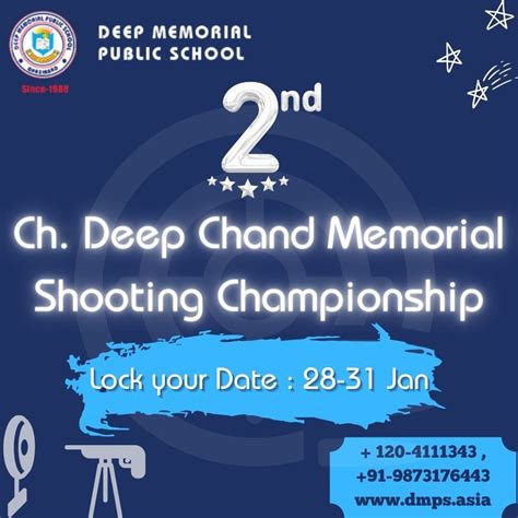 2nd Ch Deep Chand ji Shooting Championship , Deep Memorial Public ...