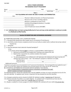 Idaho Pasrr - Fill and Sign Printable Template Online