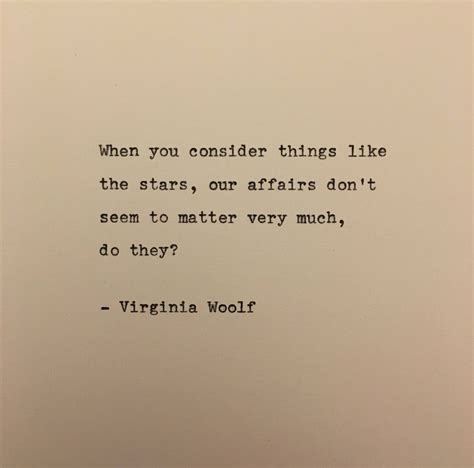 Virginia Woolf Quote Typed on Typewriter - Unique Gift