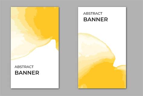 ABSTRACK-BANNER-HINTERGRUNDBILDER | Premium Vektor