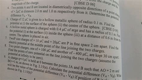 Two points A and B are located in diametrically opposite directions of a