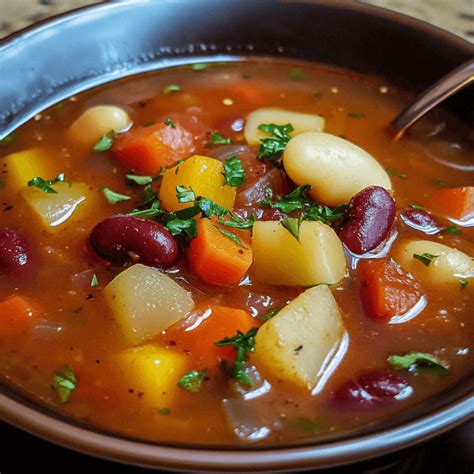 Kidney Bean and Vegetable Soup – Her Feast
