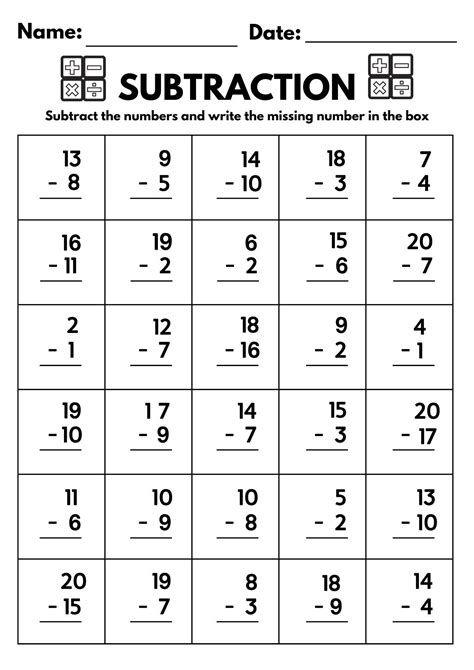 I Can Subtract - 1st Grade Math Worksheet Catholic ... - Worksheets Library