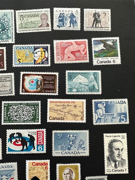40 Canada Unused Stamps 1960s - Etsy