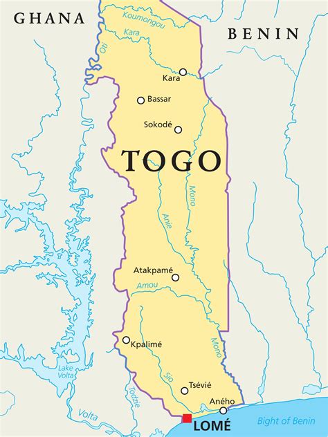 What is the Capital of Togo? | Mappr