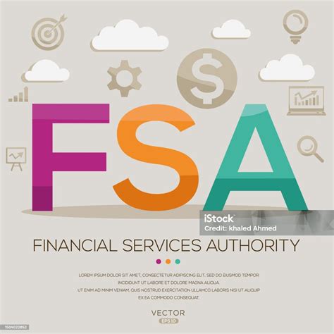 Fsa Financial Services Authority Stock Illustration - Download Image ...