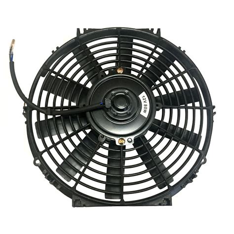汽车水箱散热器风扇 空调电子扇汽车改装冷却大功率直叶风扇 12-阿里巴巴
