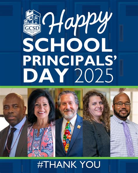 It's National School Principals' Day | Greenburgh Central School District