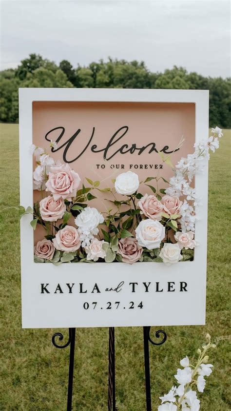 Best 13 4 Creative Wedding Welcome Sign Ideas for Every Style – Artofit