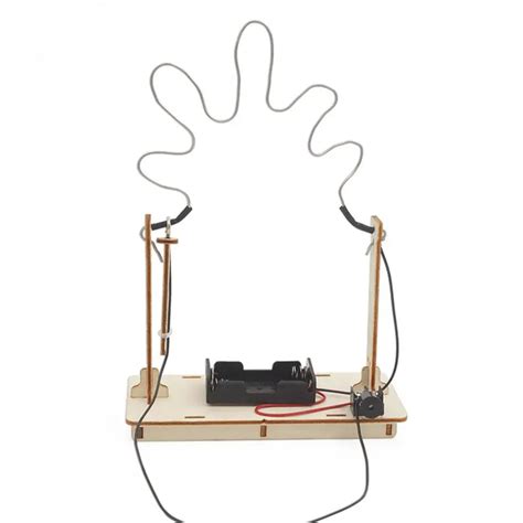 DIY CreateKit Buzz Wire Game Kit DIY 3D Wooden Assembled Toy – REES52