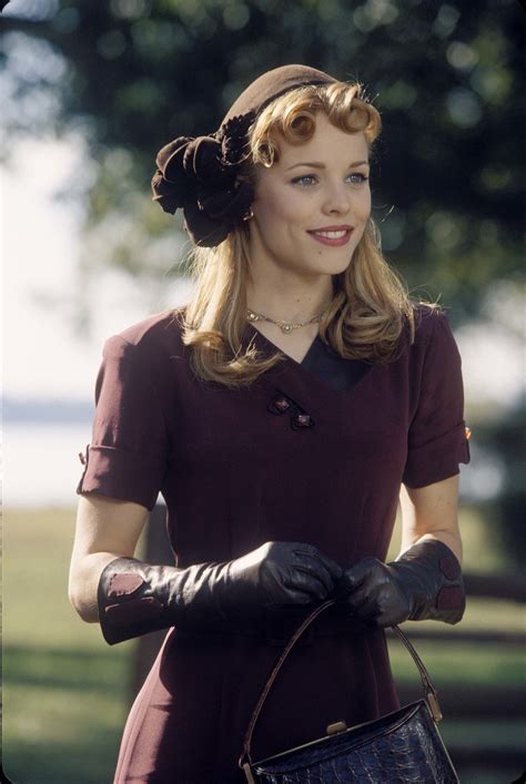 "The Notebook" movie still, 2004. Rachel McAdams as Allison "Allie ...