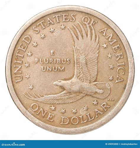 Una Moneda De Dólar Americano Foto de archivo - Imagen de libertad ...