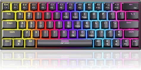 Amazon.in: Buy Ant Esports MK1200 Mini Wired Mechanical Gaming Keyboard ...