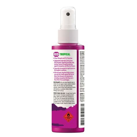RID Tropical Antiseptic Bite Protection Insect Repellent Spray 100ml - Kmart NZ