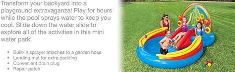 Buy Styxon Rainbow Ring Inflatable Swimming Pool Play Center Bath Tubs ...