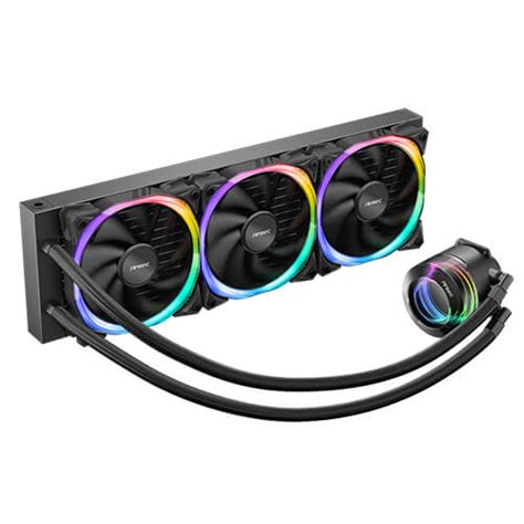 Buy Shop Antec Vortex LUM 360 ARGB CPU Liquid Cooler (Black) at Low ...