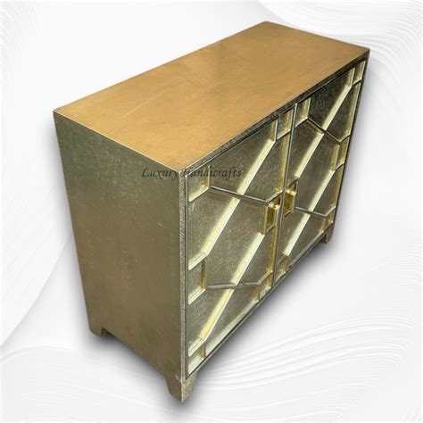 Chatham Hollywood Regency 2 Door Brass Cabinet – Luxury Handicrafts