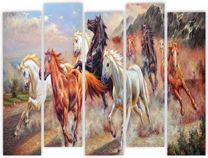 HD RAPID DESIGN Multiple Frames Split Art Texture MDF Wall Paintings ...