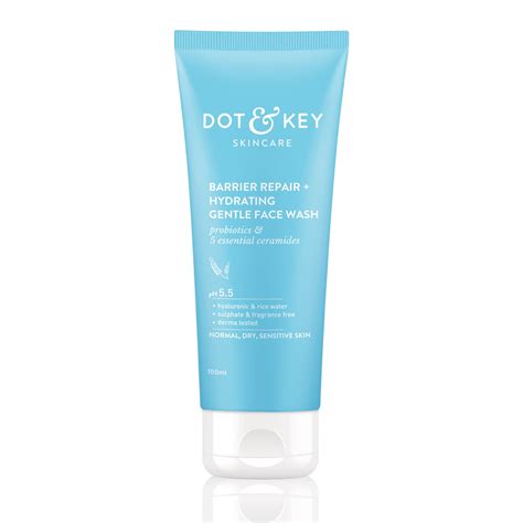 Dot & Key Barrier Repair + Hydrating Gentle Face Wash With Probiotic ...